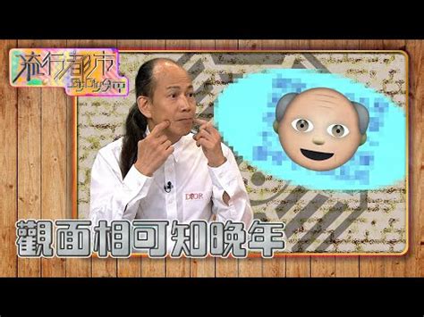 48歲面相|【面相流年圖】面相流年圖解析：由臉上看透你的命運。